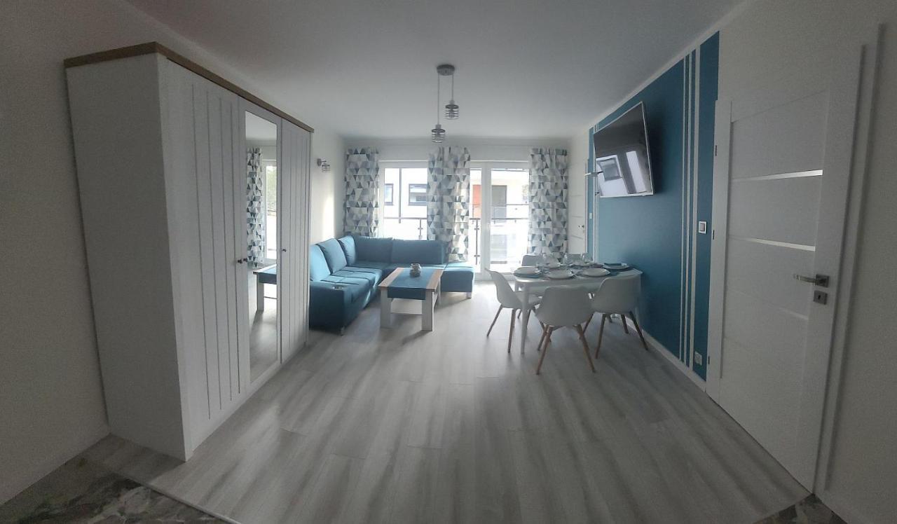 Pobierowo Baltic Apartament Turkusowy Экстерьер фото
